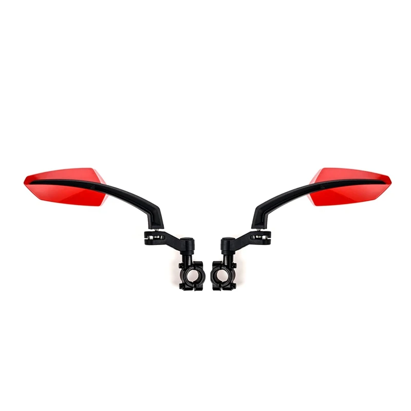 

Bike Mirrors, 360° Rotatable Cycling Rear View Mirrors, Wide Angle Safe Shockproof Bike Mirrors, 1 Pair