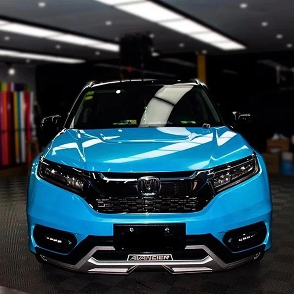 

1.52*18m Color Shift Wrap Gloss Magic Metallic Sky Blue Vinyl Wrap Wholesale Vinyl