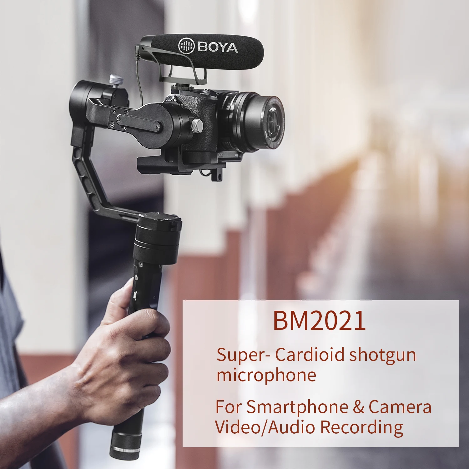 Микрофон для iPhone Android ПК смартфонов DSLR-камер