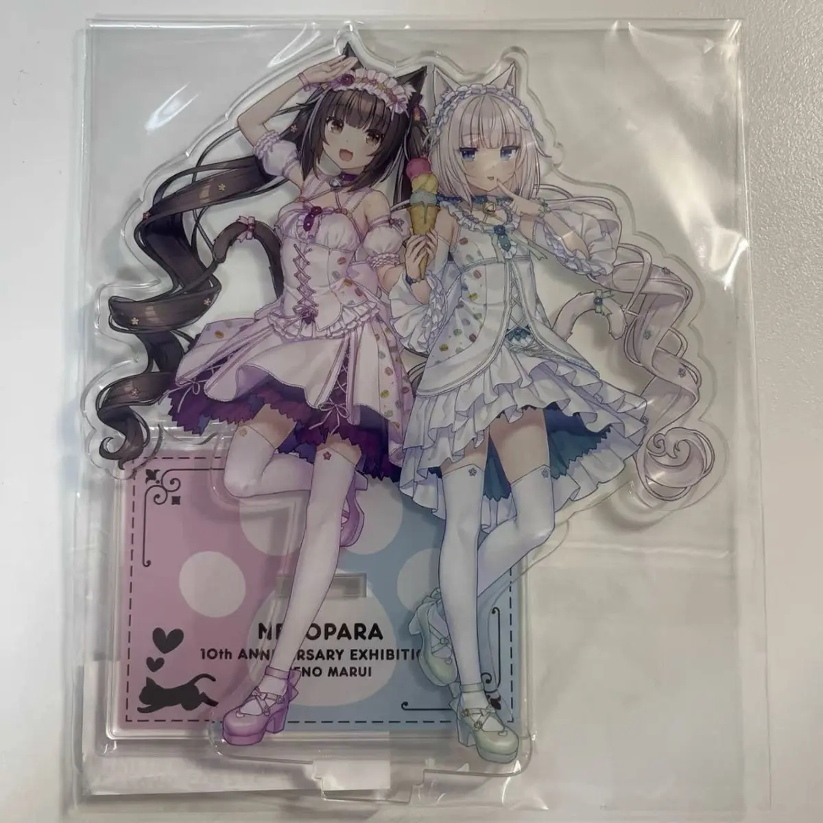 Аниме-атрибутика NEKOPARA OVA: Акриловая фигурка-подставка Шокола и Ванилла, коллекционный подарок (art.: 3920db7bc8477) - 3920db7bc8477