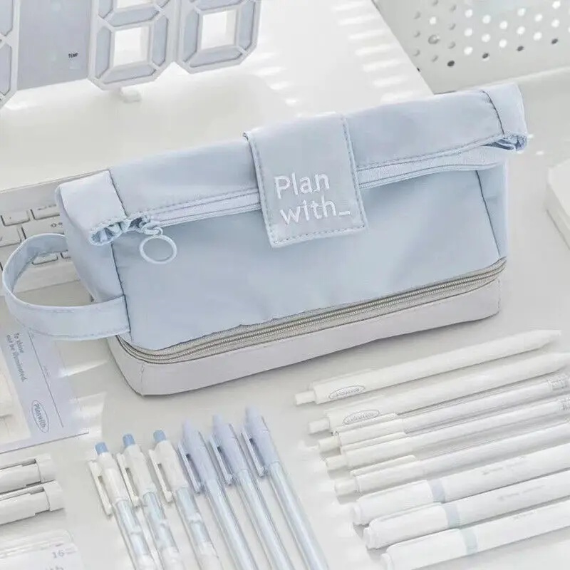 Складная двухслойная сумка для ручек