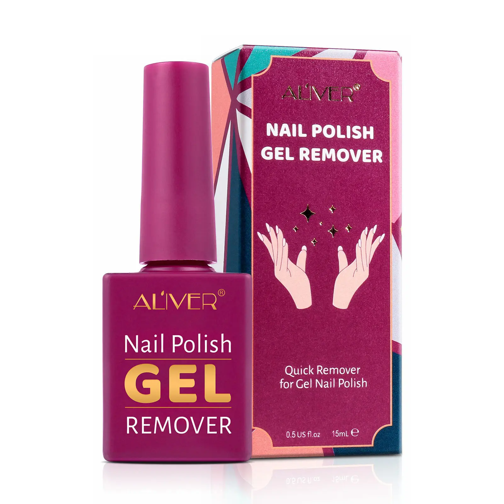 

Средство для снятия лака для ногтей 15 мл/0,5 US Fl Oz, профессиональное средство для удаления гель-лака за 3-5 минут, легкая и быстрая очистка, не по...