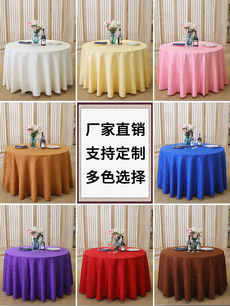 

Скатерть для круглого стола, красная скатерть для ресторана и ресторана, скатерть с круглым квадратным крючком и узором