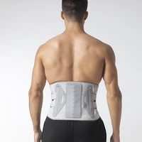 new design hot pressed waist support back belt tourmaline self heating orthopedic corset steel plate lumbar back support belt