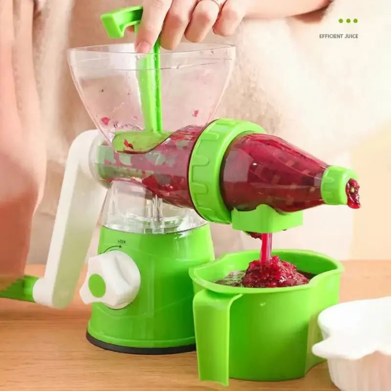 

Manual Juicers Blend Fresh Fruit Health Juicer Machine Lemon Orange Ice Cream Extractor Machine Processors Kitchen Tools