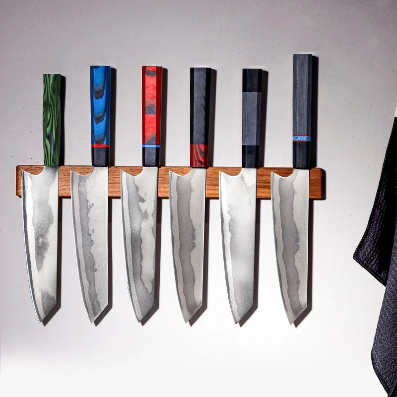 8-дюймовый нож Kiritsuke произвольная ручка дамасская сталь 10Cr15CoMoV лезвие поваров