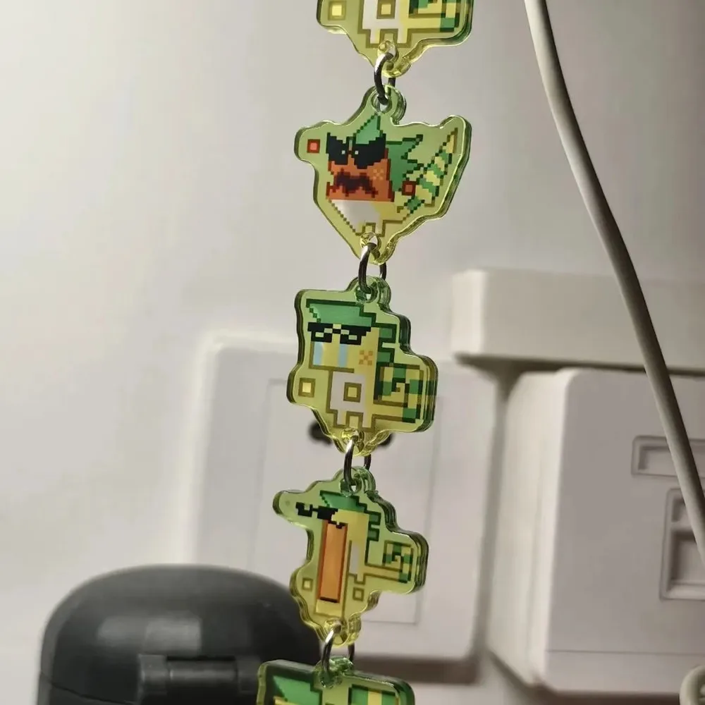 Брелок для ключей косплея Genshin Impact Natlan Kinich K'uhul Ajaw