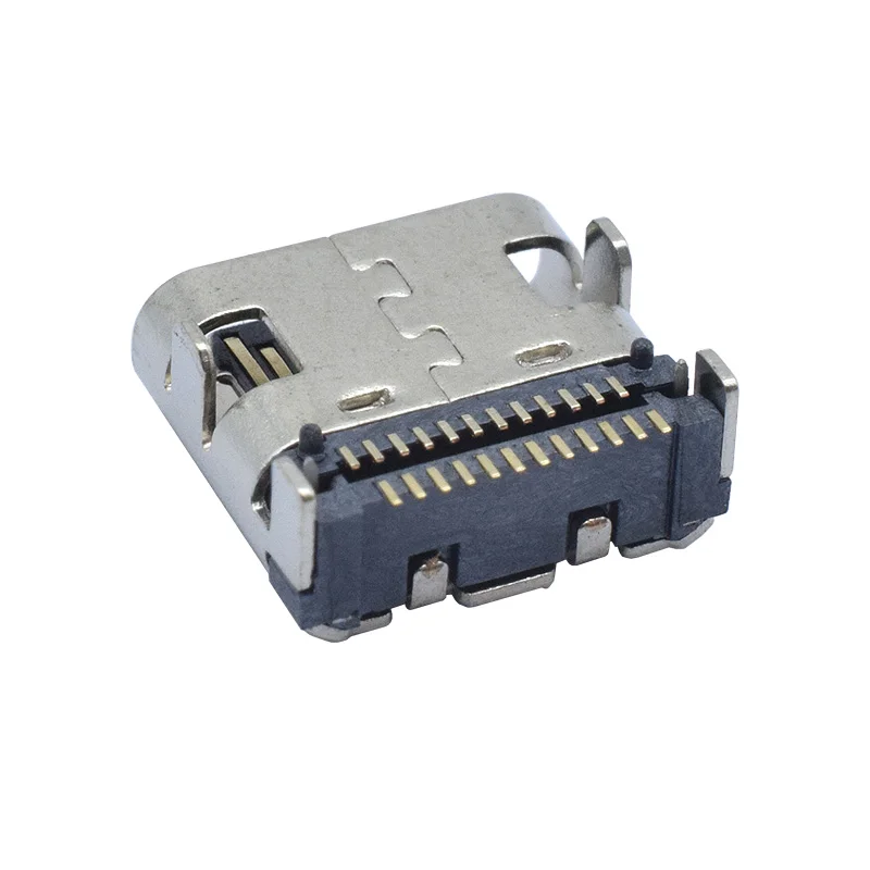 

HOT SALE 24 Pin C Type Connector All Patch Foot SMD USB-C Type C Female