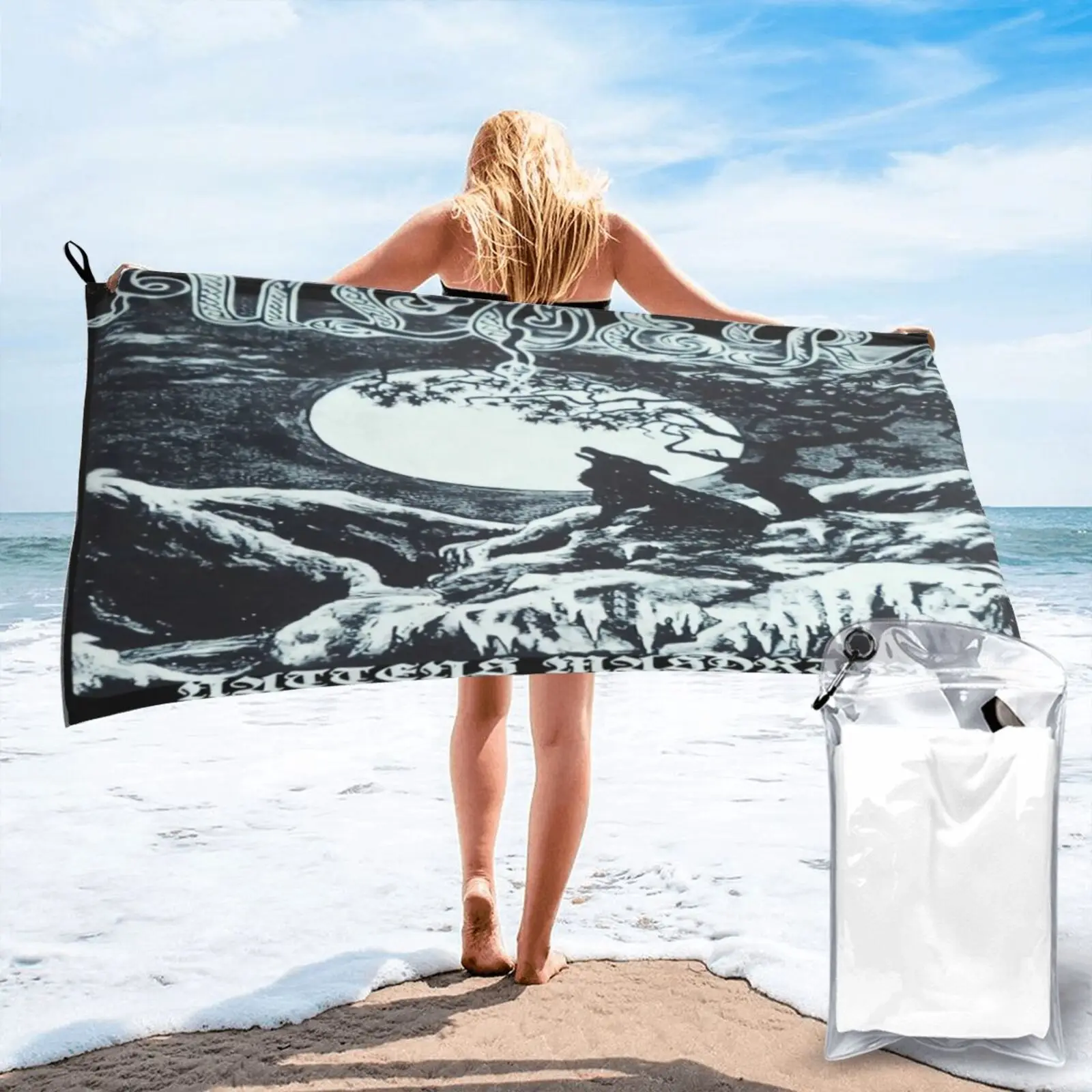 

Ulver-Nattens Madrigal Immortal Enslaved Towel Towel Beach Beach Mat Beach Bath Towel Towel Bath For Bath And Sauna Bath Towel