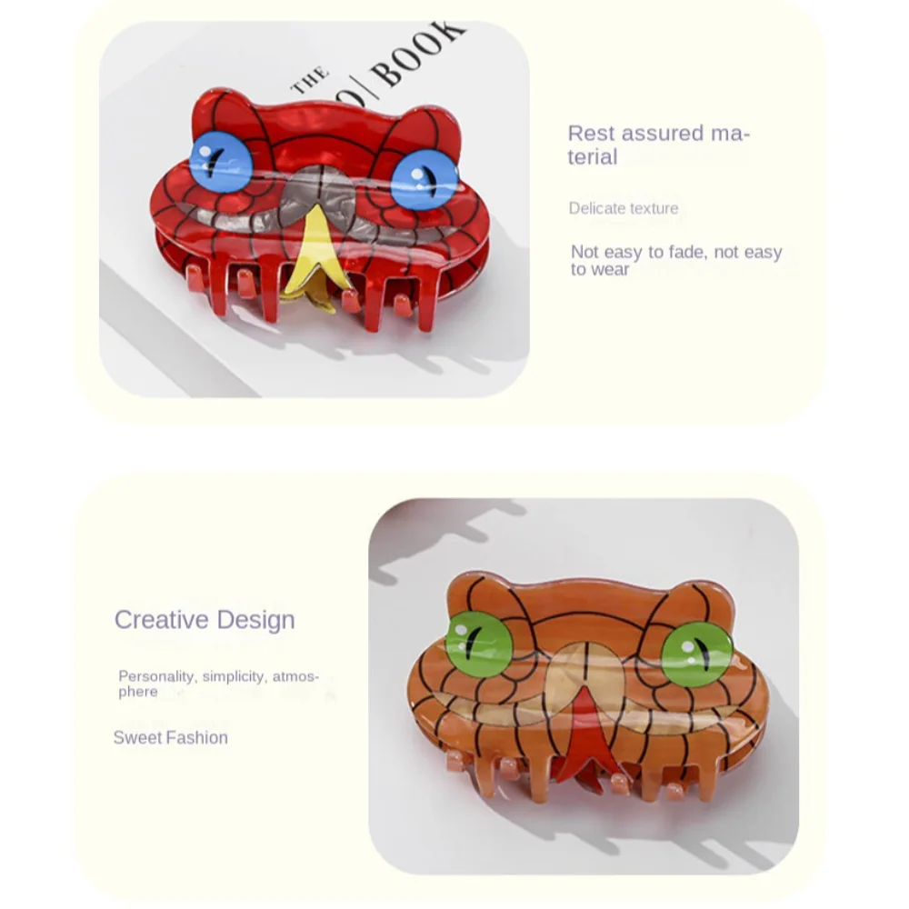 Креативный ацетатный коготь для волос с уксусной кислотой персонализированный