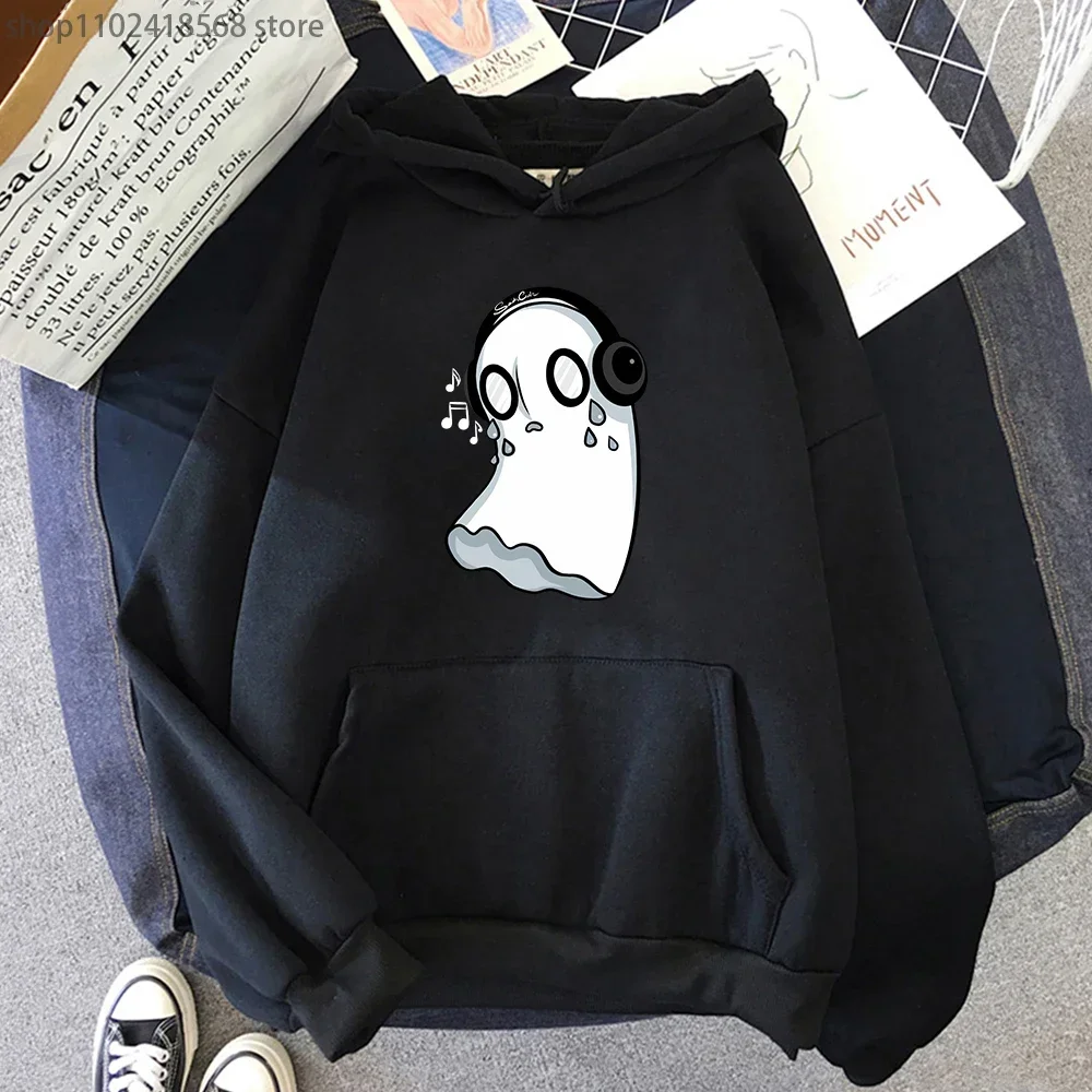 Undertale Game Napstablook толстовки Хэллоуин призрак мультфильм графические Kawaii женский