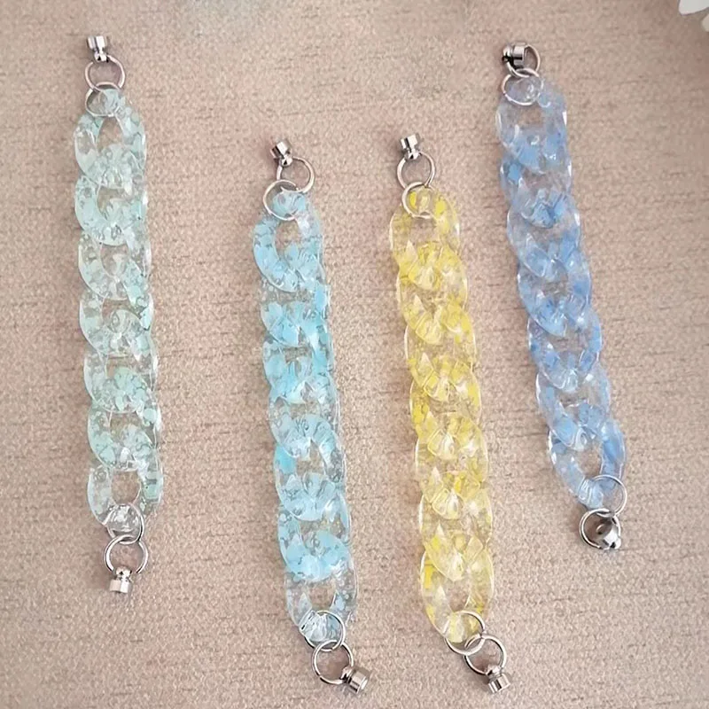 

Креативный прозрачный ремешок со звёздным небом ярких цветов