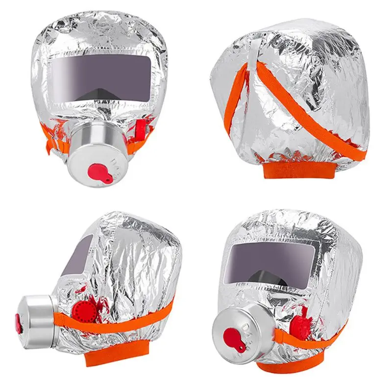

2022 new fire escape mask self rescue breathing apparatus gas mask smoke mask