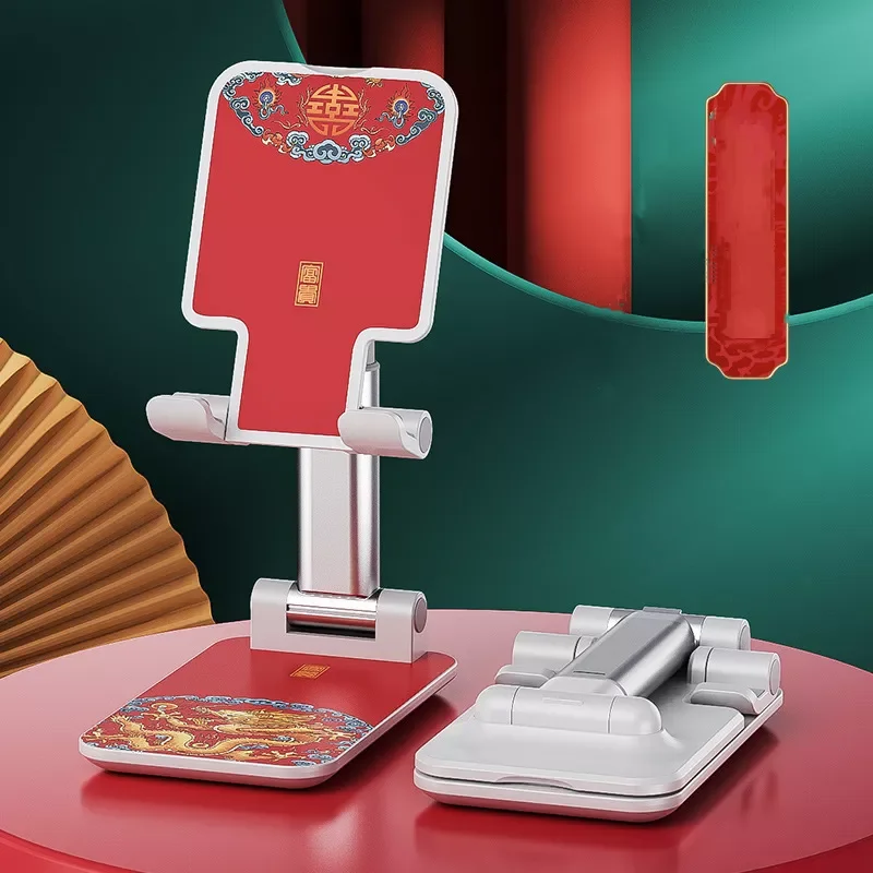 

NEW2023 2pcsFoldableTablet Mobile Desktop Stand for iPad Desk Holder Adjustable Desk Bracket Smartphone Stand