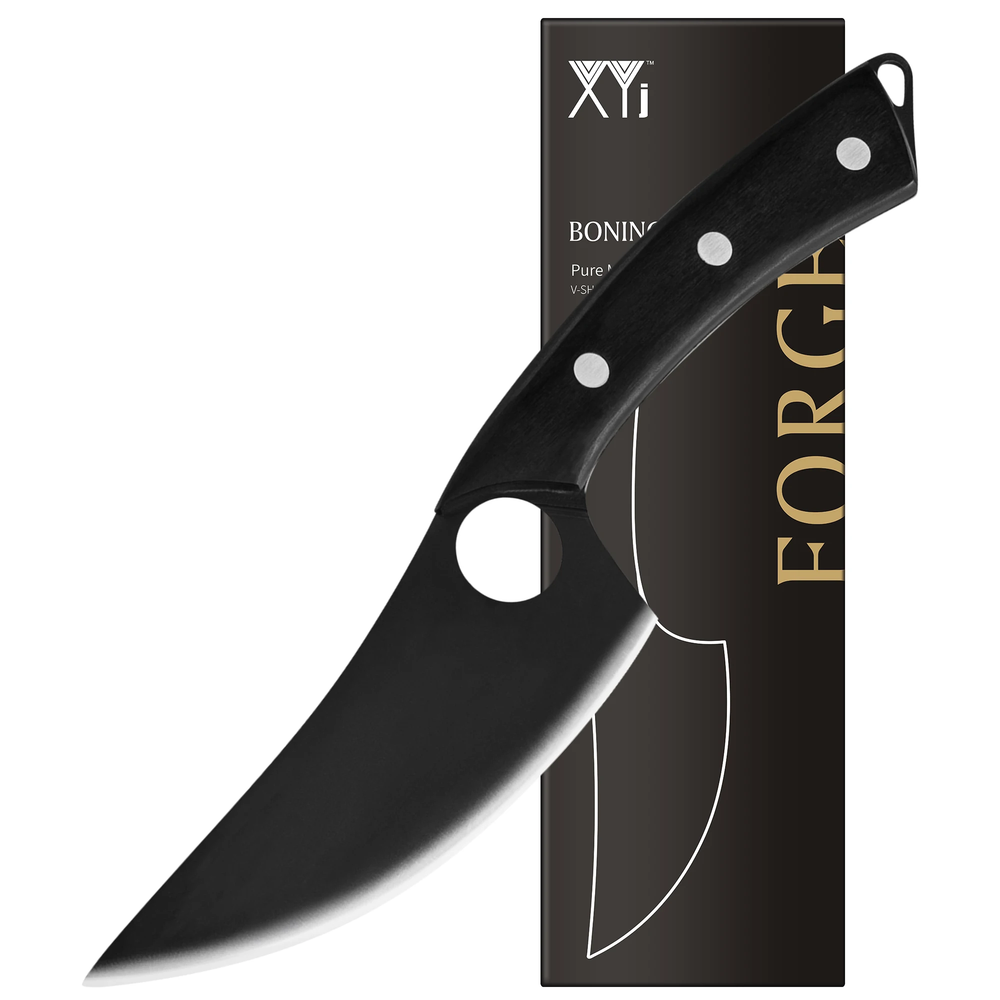 

Охотничий нож XYj из нержавеющей стали, кухонный Кливер с деревянной ручкой, для кемпинга