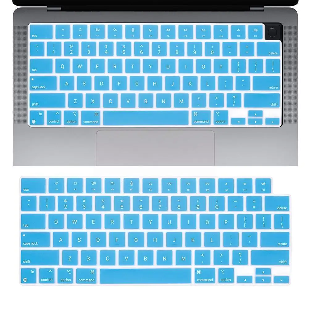 

Tpu Keyboard Cover For New Pro 14 16 2021 A2442 A2485 Ultra Thin Clear Waterproof English Keyboard Protective Film E3n0