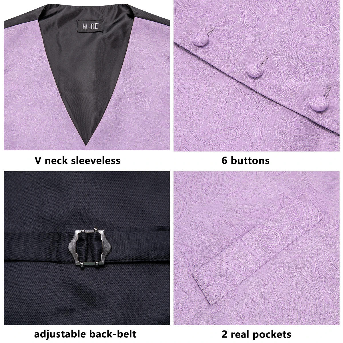 Рисунок 5 - Привет-галстук фиолетовый Шелковый