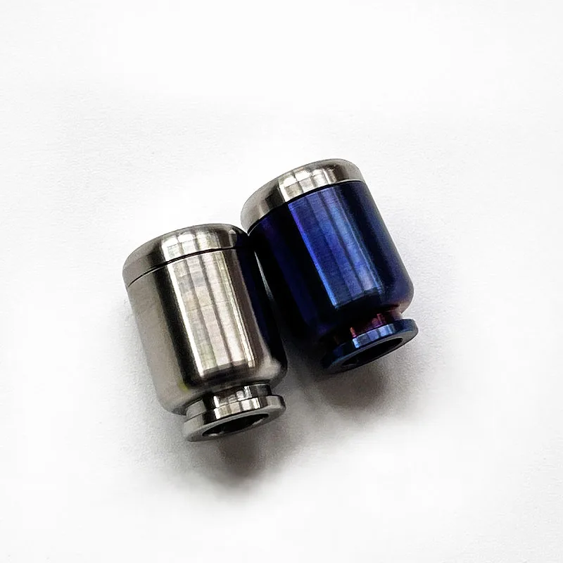 

1PC Bottle Paracord Beads Titanium Alloy Lanyard Pendants Knife Beads Parachute Cord Pendants Beads EDC Tool