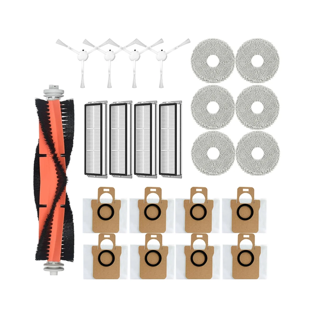 

For Omni 1S B101CN B116 Accesories Main Side Brush Hepa Filter Mop Dust Bag Robot Vacuum Cleaner Parts