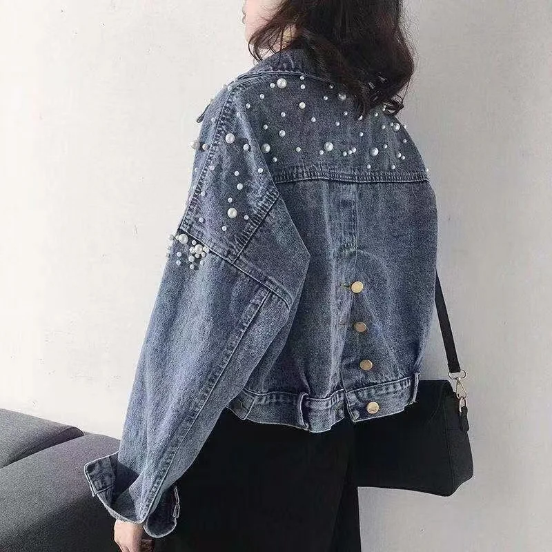 Дешевая оптовая продажа новая осенне-зимняя Модная Повседневная джинсовая