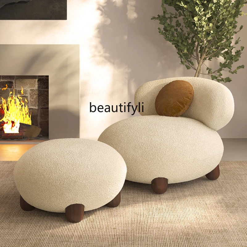 Стул для отдыха стиль Французский кремовый современный стул технология ткань