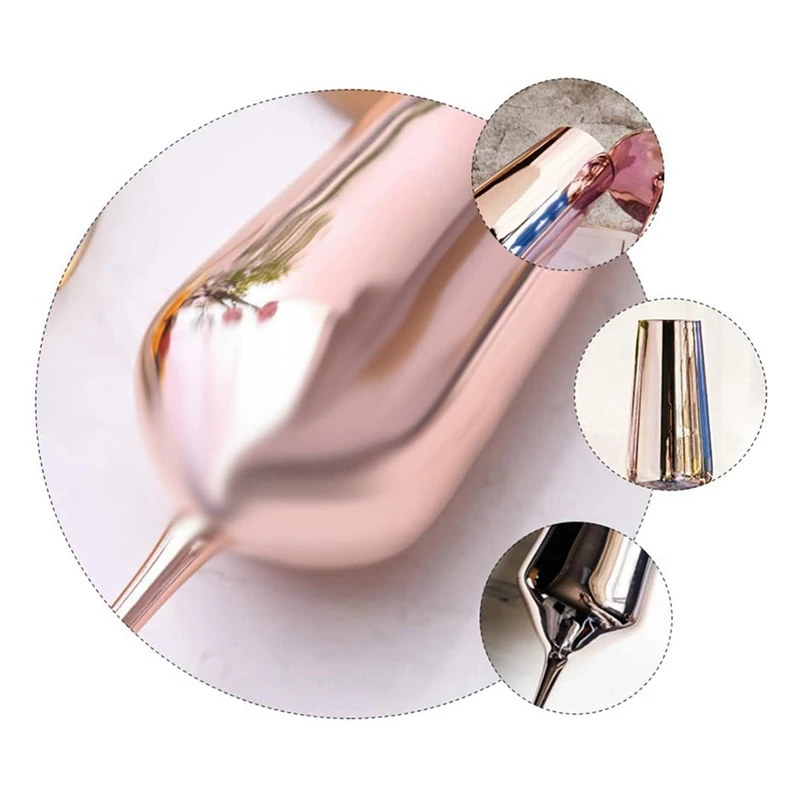 

6 шт. бокалы для вина бокалы для шампанского стаканы для питья бокалы для вечевечерние НКИ дома фестиваля, розовое золото