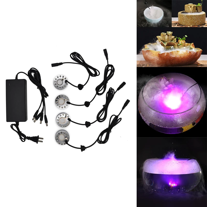 

Увлажнитель-распылитель воздуха с 12 Светодиодный светильник дами и сменой цвета