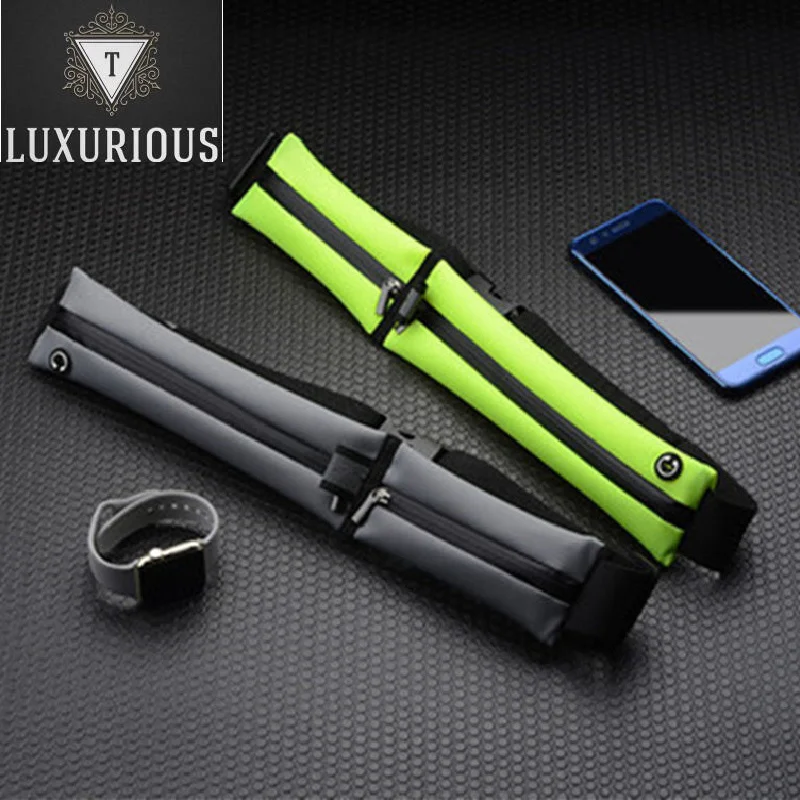 

High Quality Stretch & Spandex Unisex Sport Waist Pack 2024 New Fashion Hide Anti-theft Belt Casual Travel Phone Storage Bag
