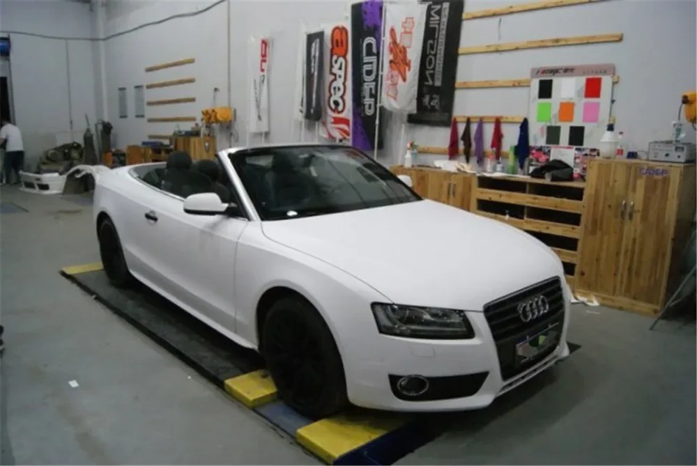 Черная матовая темно-серая виниловая пленка оберточная для автомобиля листовая