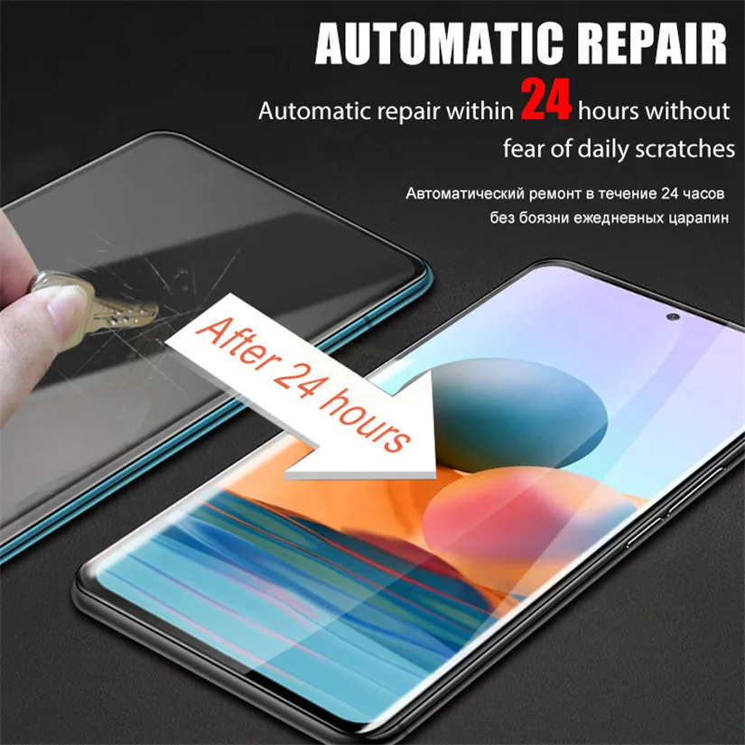 Redmi Note10 10S Hydrogel Film Redmi Note 12 Pro Screen Protector For Xiaomi 12T/11T 12 Pro 11 Lite Film Redmi Note 12 Pro 11S