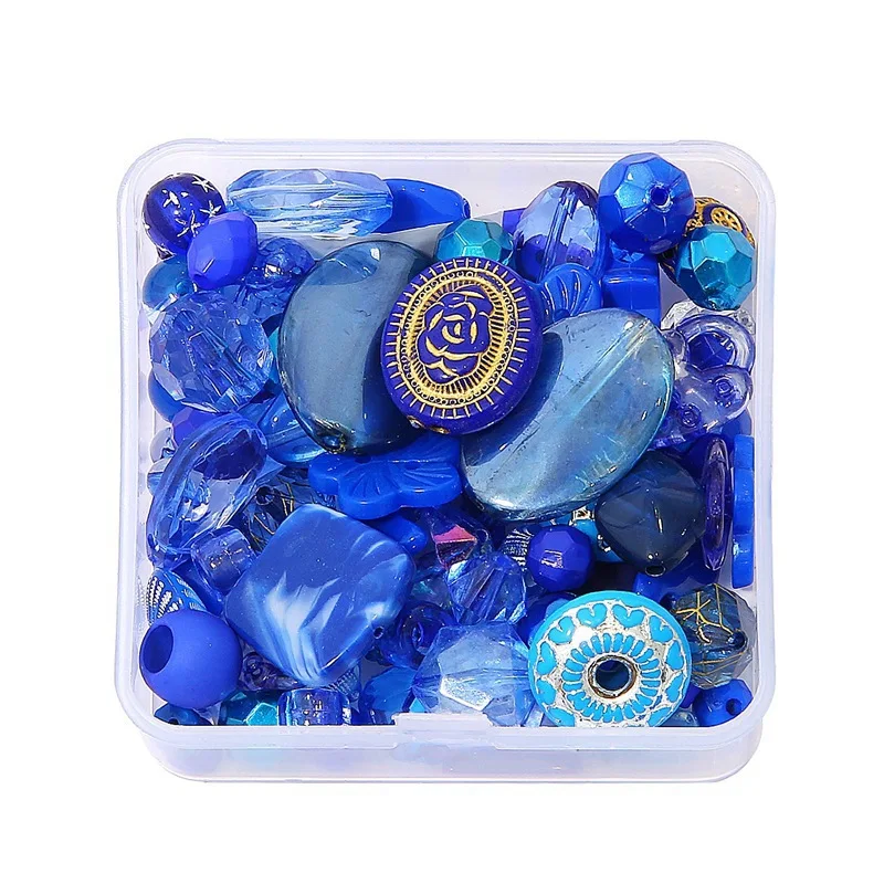 Разделитель акриловый разноцветный для браслетов цепочек и брелоков 50 г