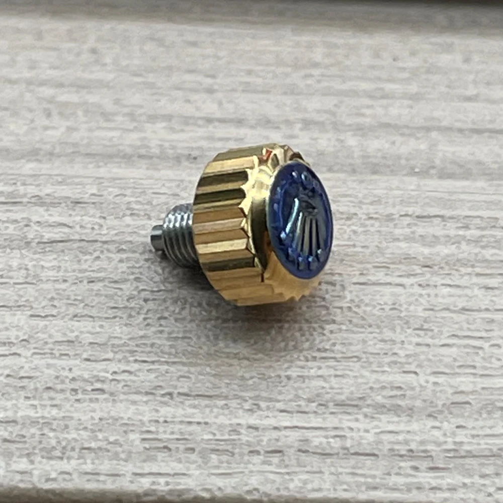 Водонепроницаемая Корона и трубка часов SUB из нержавеющей стали с серебристым