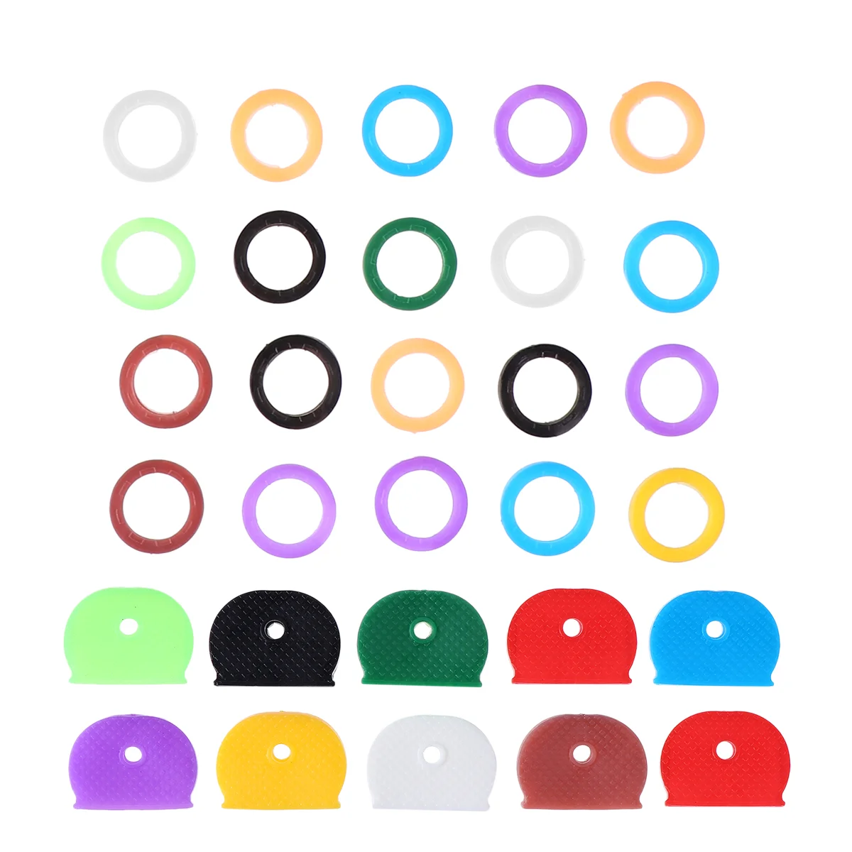 

80pcs Key Caps Durable Key Identifiers for Keys Use