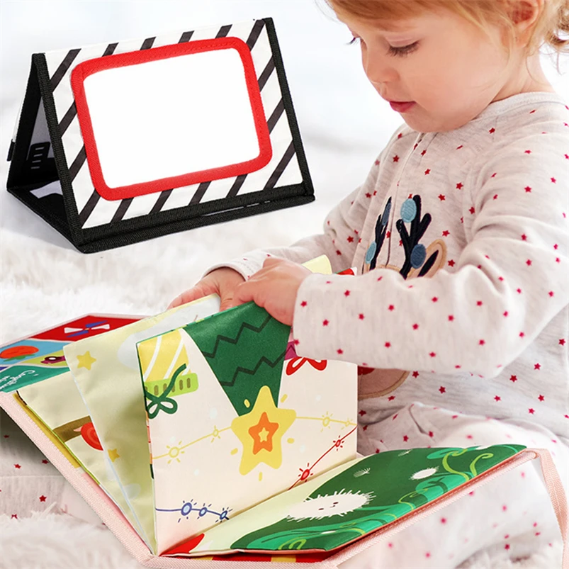 Черно-белые тканевые книги, книга из сенсорной ткани, высококонтрастные детские игрушки 0-12 месяцев, игрушки для новорожденных в кроватку, книга Монтессори G46Y Черно-белые тканевые книги, книга из сенсорной ткани, высококонтрастные детские игрушки 0-12 месяцев, игрушки для новорожденных в кроватку, книга Монтессори G46Y