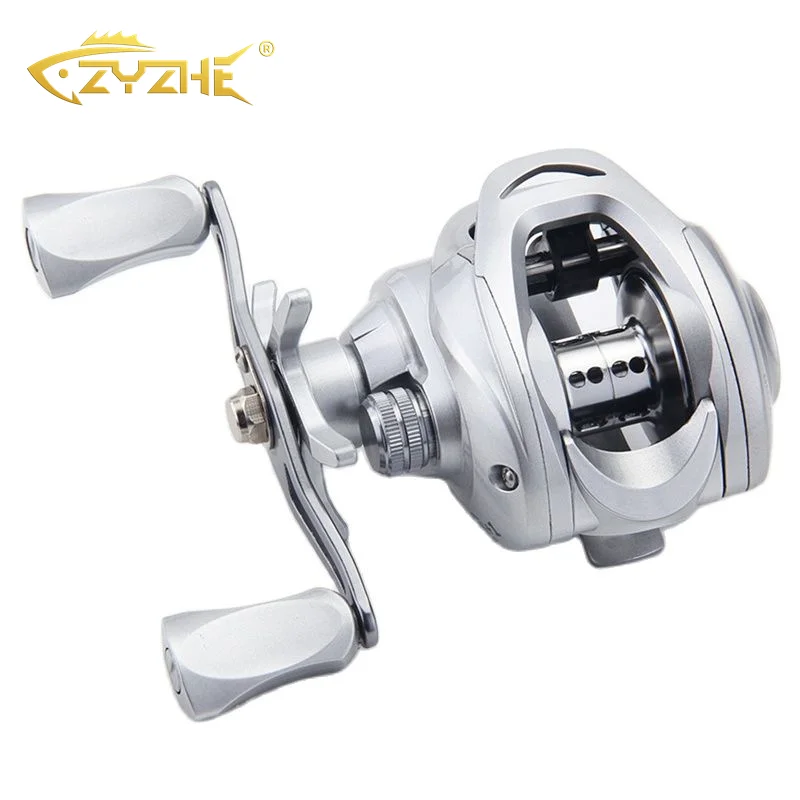 

ZYZ Baitcast Fishing Reel 7.2:1 High Speed Ratio Long-throwing Max Drag 8KG Lure Castiing Fishing Wheel Bass-Fishing Tackle