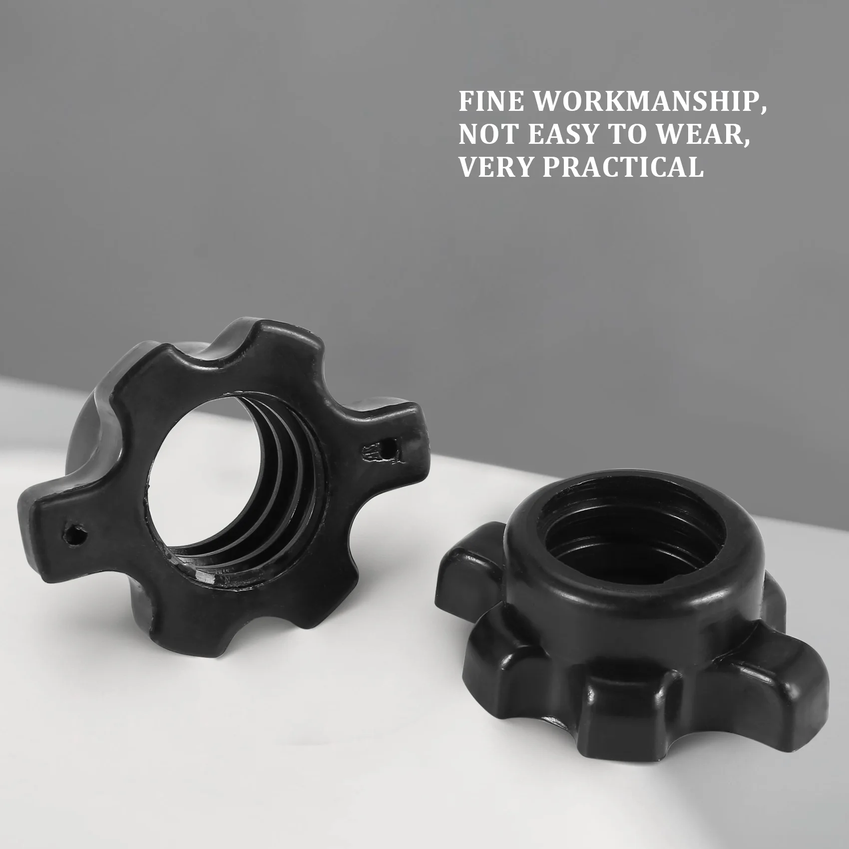 4 шт. гантели гайка штанги винтовой зажим тяжелая атлетика оборудование для