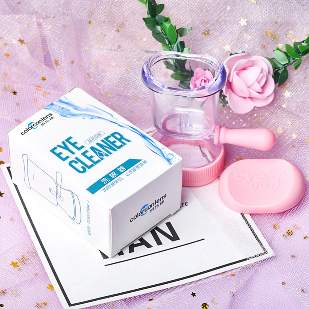 

Eye Cup Wash Bath Cleaner Eyewash Sink Reusable Flush Kit Containercleansing Cups Unit Shower Mount Units Cleaning Adapter