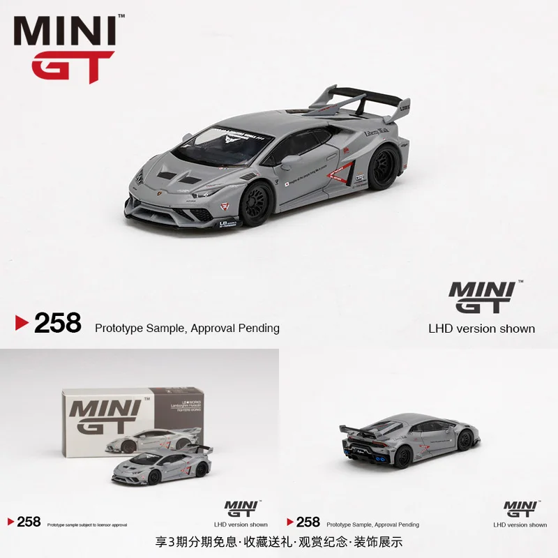 

MINI GT 1:64 Lamborghini Huracan LP610 LBWK Limited Edition Resin Metal Static Car Model Toy Gift