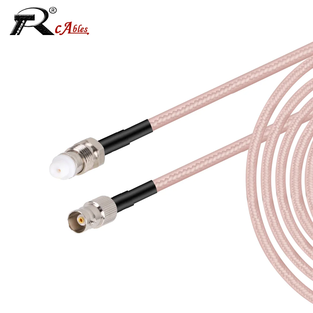 

Коаксиальный кабель с разъемом FME на разъем BNC, коаксиальный кабель с разъемом SMA и штекером RG316, удлинитель для Wi-Fi роутера 10 см-50 см