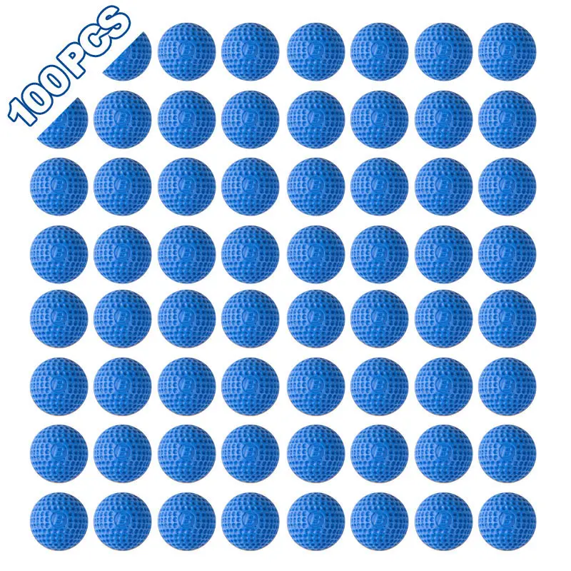 

Colorful Refill Balls Golf PU Foam Soft Apollo Balls Bullet for Nerf Rival Zeus Apollo Refill Toys Xmas Gift for Children Kids