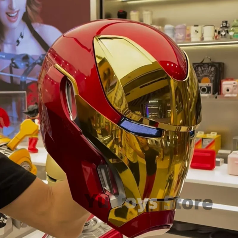 В наличии Шлем Железного Человека Mk5 Электрический с Голосовым Управлением 1/1