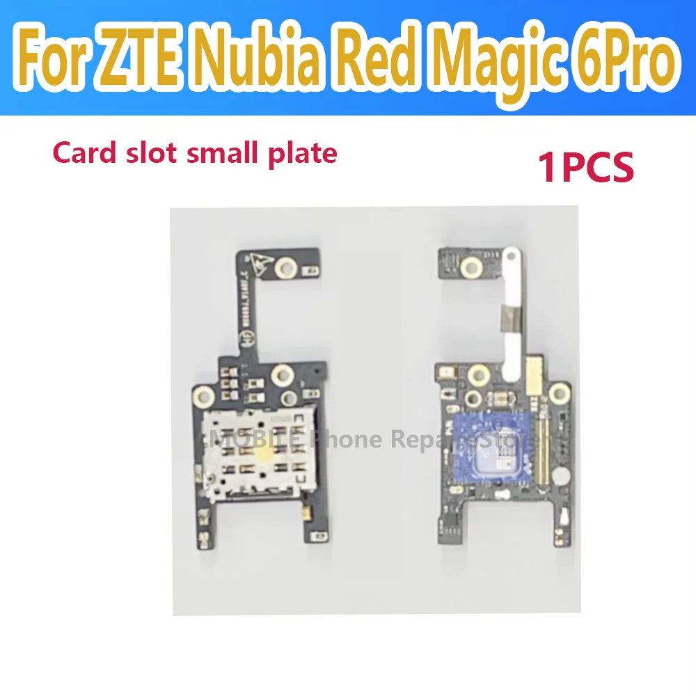 Фото Для ZTE Nubia Red Magic 6 6S 6Pro 6S Pro устройство чтения SIM-карт микрофон гибкий кабель замена OEM №3