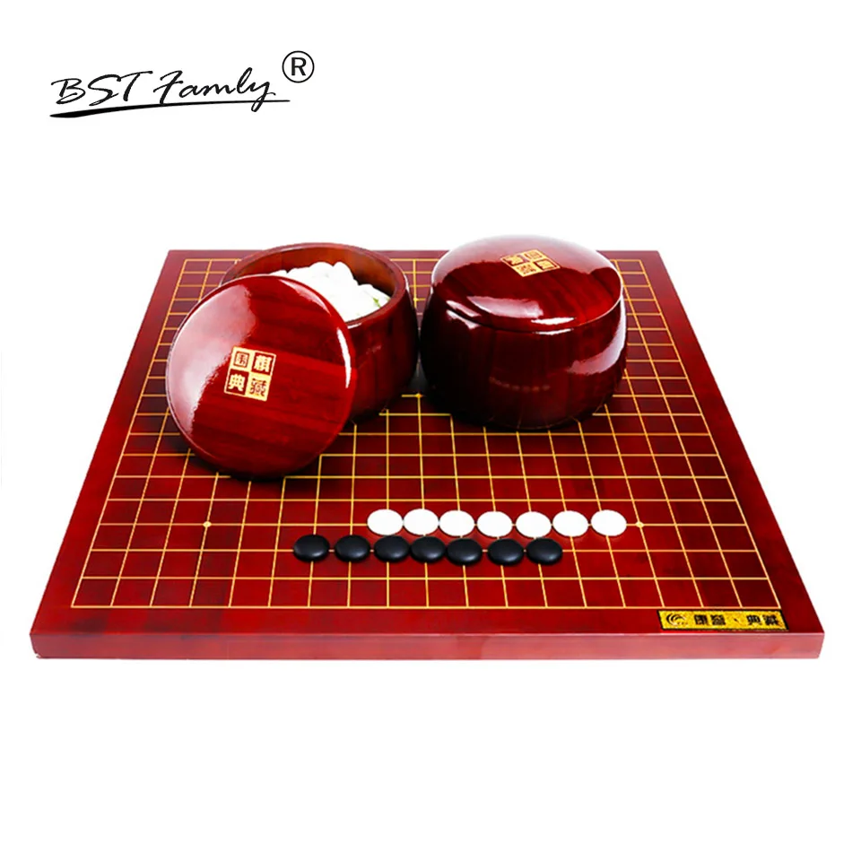 

BSTFAMLY Новинка Yunzi Go шахматы 19 дорога 361 шт. китайская старая игра из Go Weiqi бамбуковая шахматная доска и горшок без складного стола игрушка подарок G11