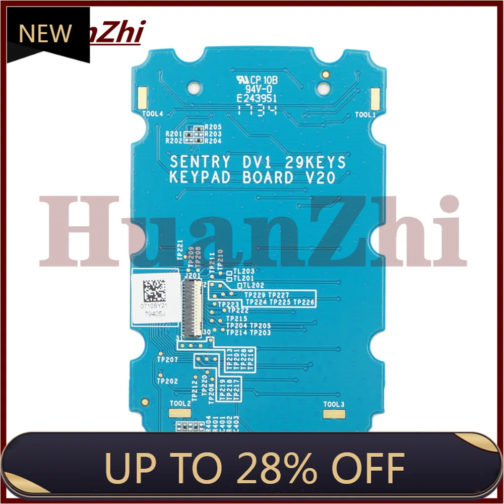(HuanZhi)38-Key Keypad PCB Replacement for Zebra MC3300