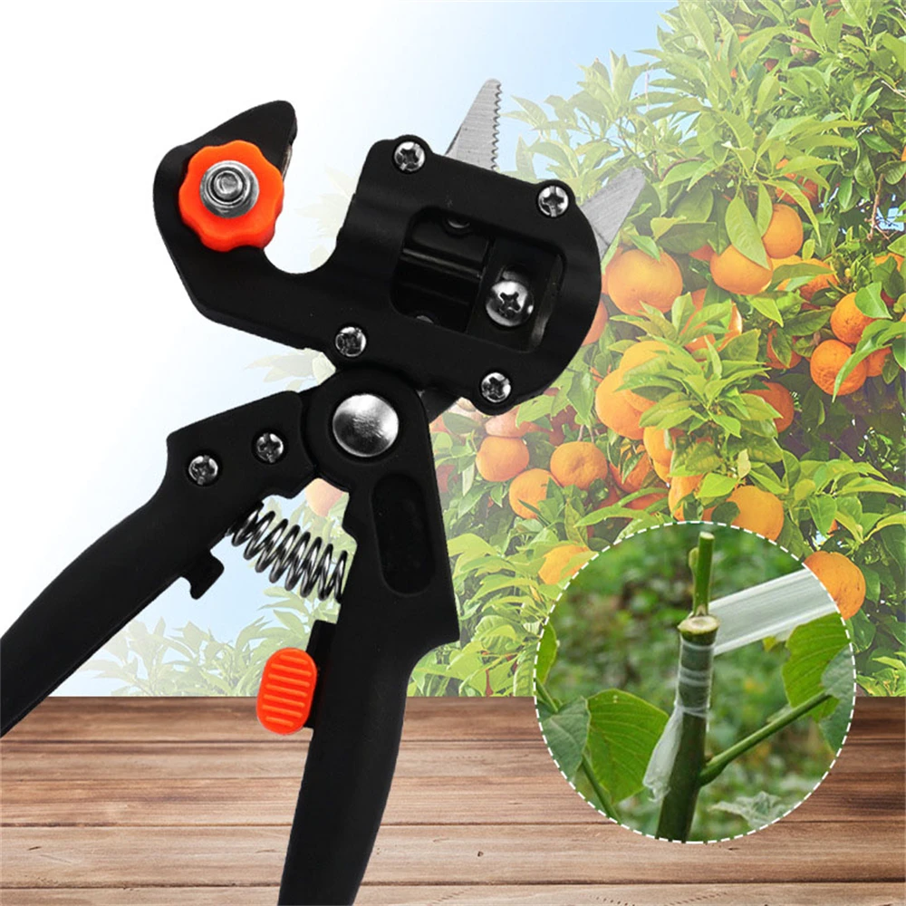 

Garden Grafting Scissors Professional Branch Pruning Shears Machine Seedling Fruit Tree Tools Multi-function U-shaped V-shaped