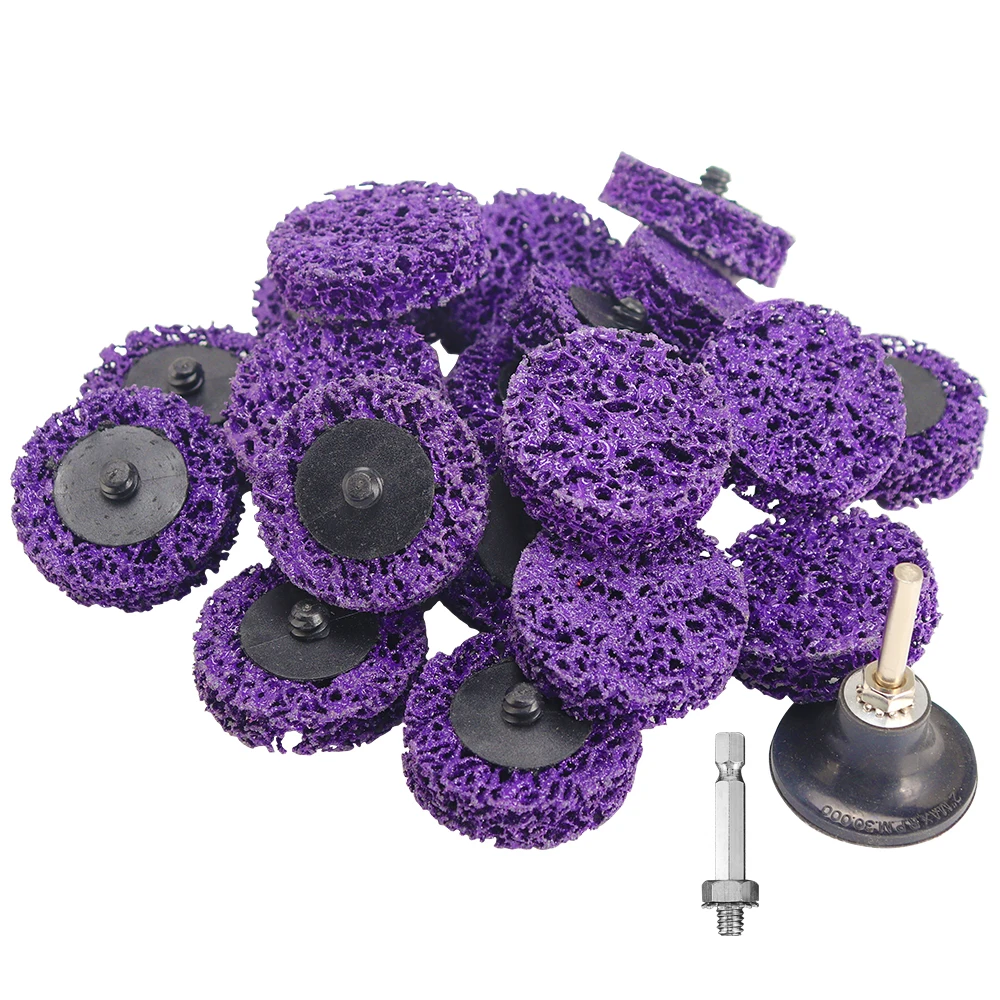 

Абразивные диски SI FANG для удаления ржавчины 50 мм, 22 шт.