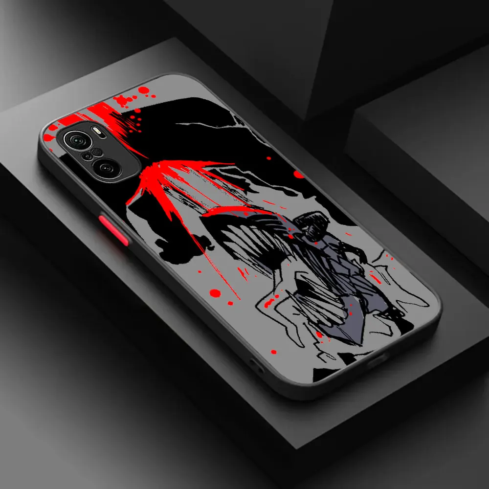Denji Power Chainsaw Man Phone Case For OPPO REALME X7 GTMASTER GT2 Q5 V15 XT K5 X2 10 K9 A96 V25 K10X PRO CARNIVAL 5G