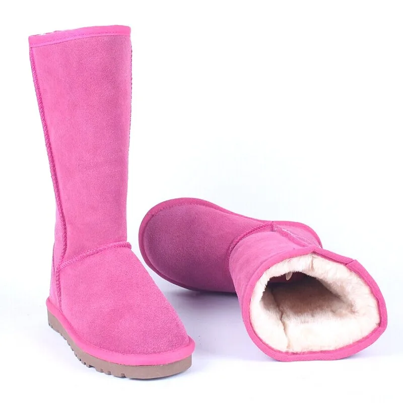 

Mujer Ugs Botas Snow Boots Women Long Boots Genuine Leather Australia Classic Women's High Boots Winter Boots Women Snow Shoes
