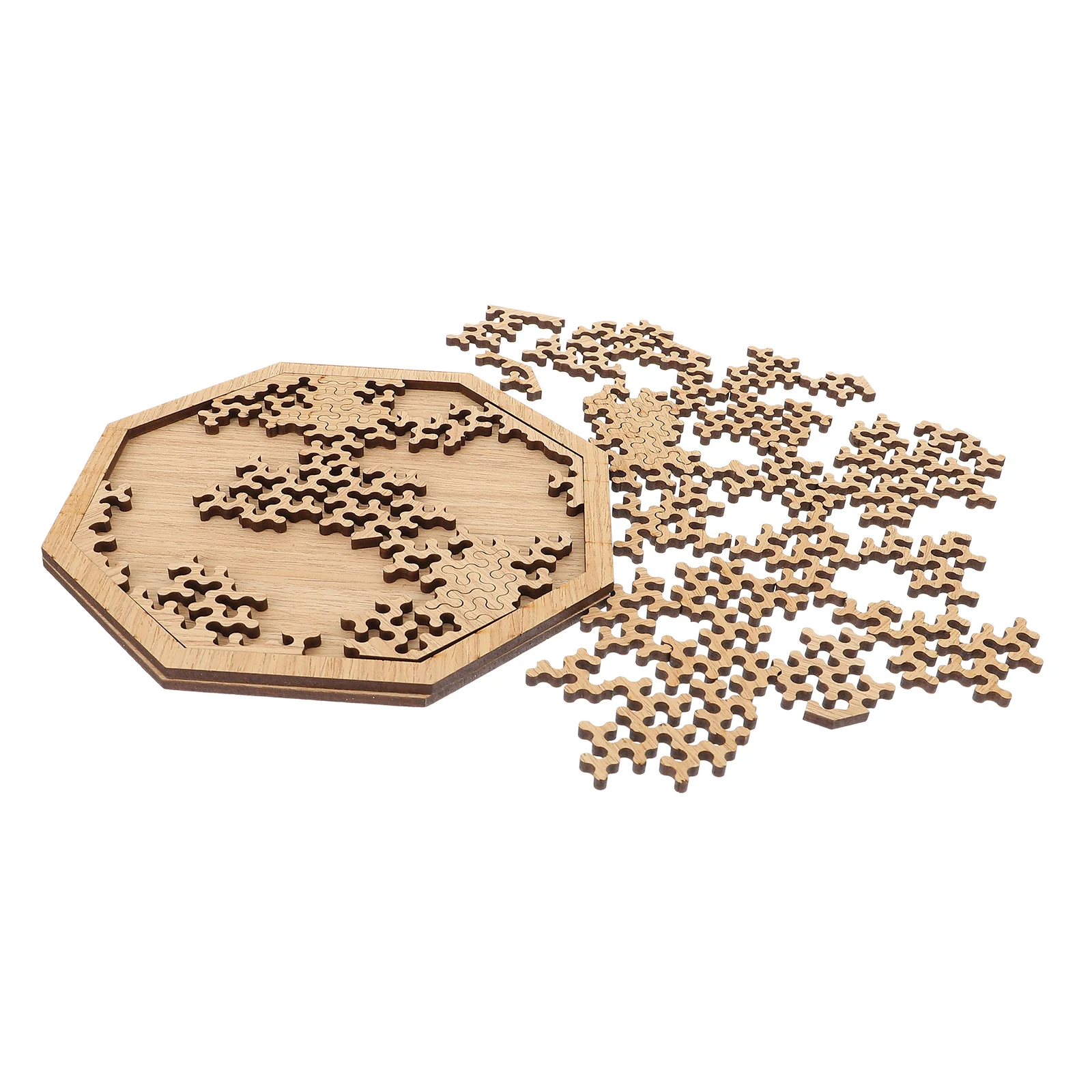 

1 Set of Complex Jigsaw Wooden Jigsaw Puzzles Reliever Challenge Game