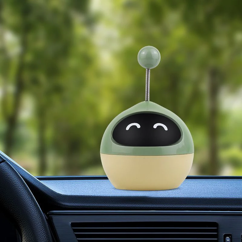 

Car Decoration Car Aroma Diffuser Shaking Head Decoration Home Furnishings Car Solid Balm Cartoon Cute Aroma Diffuser Ornaments